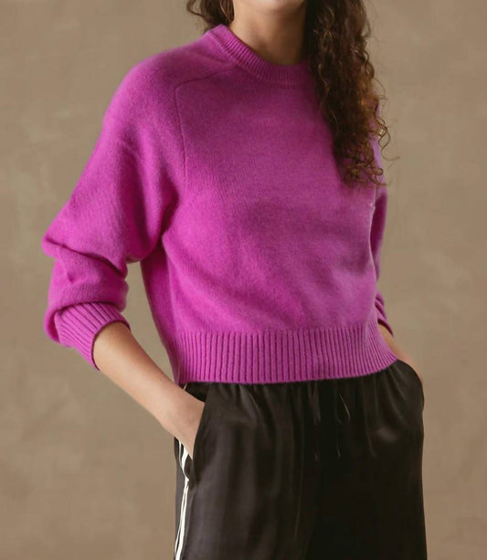 27 Miles Malibu - Alyson Cropped Cashmere Crewneck Sweater