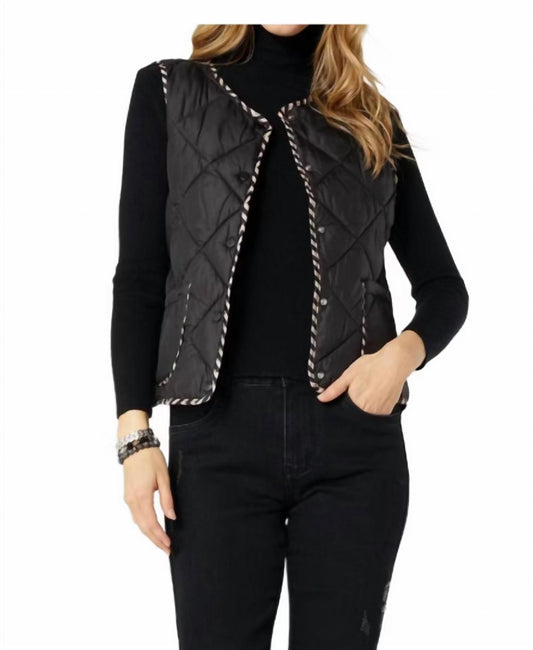 Coco + Carmen - Braylin Reversible Quilted Vest