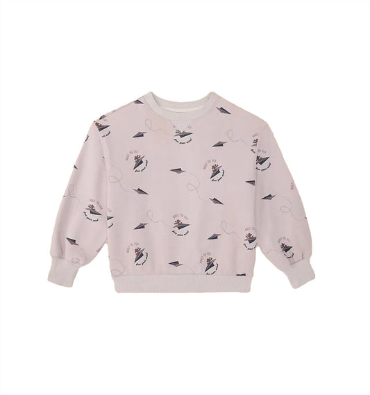 The Sunday Collective - Kids Unisex Weekend Airplane Organic Sweatshirt