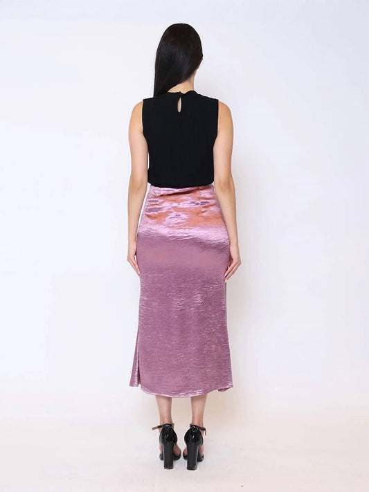 Gracia - Pearl Trim Neckline Knit Tank