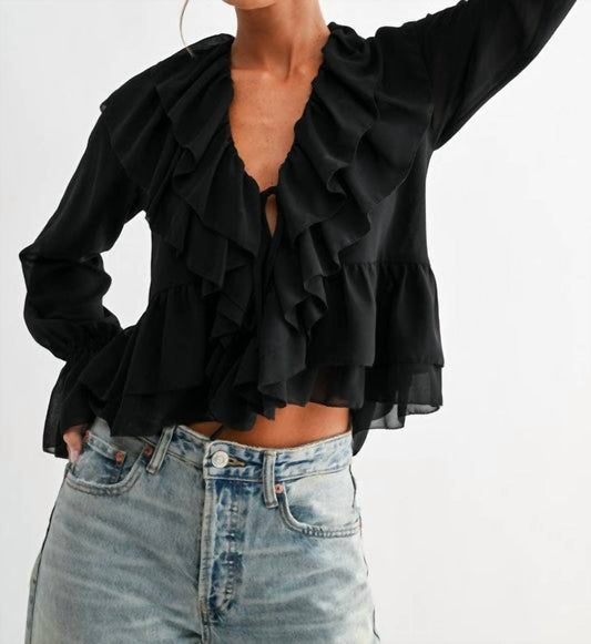 Evenuel - Cascadia Ruffle Top