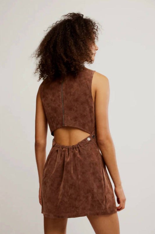 Free People - Atlas Suede Mini Dress