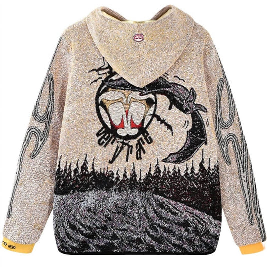 Very Rare - Men's Grave & Moon Hoodie