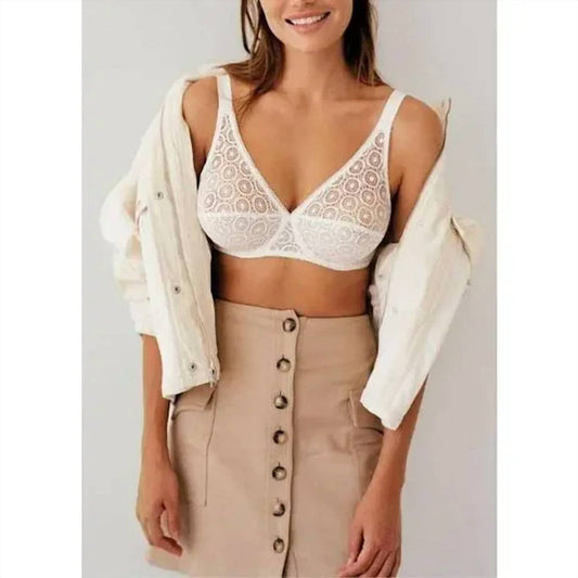 Chantelle - Circle Lace Full Coverage Unlined Bra