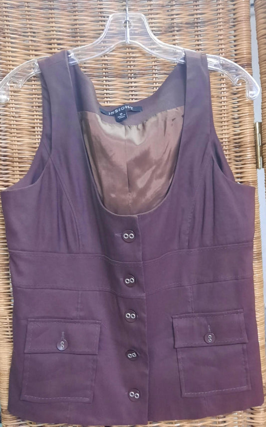 Insight - Women’s Pocketed Button-front Vest