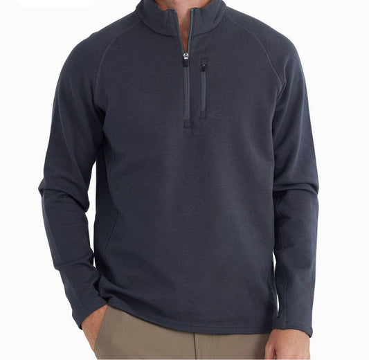 Free Fly - Bamboo Heritage Fleece Quarter Zip Sweater