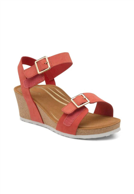 Aetrex - Lexa Quarter Strap Wedge