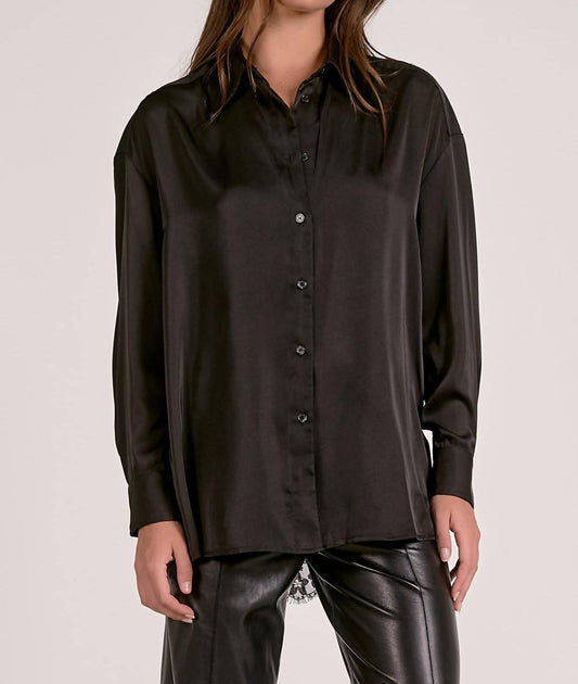 Elan - Button-down Lace Back Top