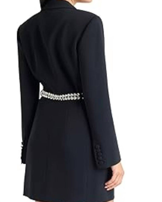 Cinq A Sept - Double Rhinestone Belt Cheyenne Dress