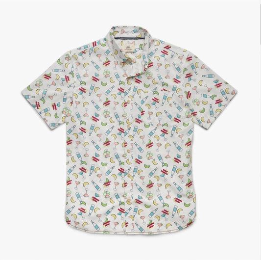 Surfside Supply - Men's Joey Cocktail Printed Shirt