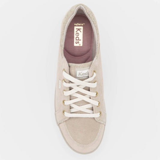 Suede Lace Up Sneaker