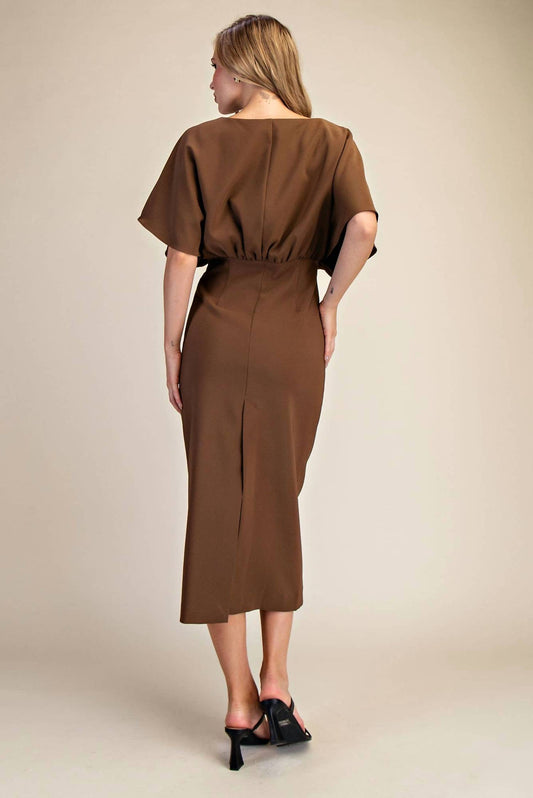 Glam - Gilded Goddess Midi Dress