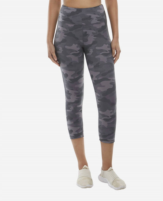 Danskin - Mid-Rise Camo Cropped Leggings