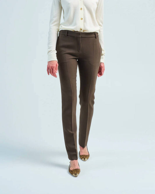 Toteme - Low Waist Slim Trouser Pants