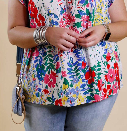 Entro - Floral Impressions Blouse