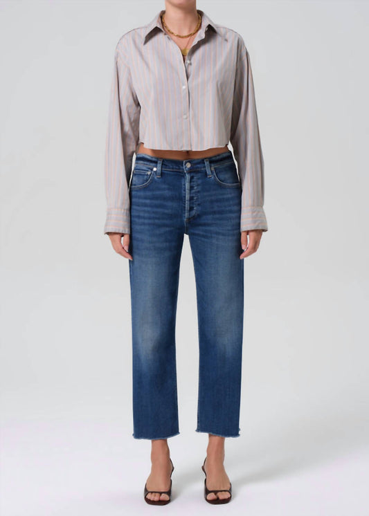 Citizens Of Humanity - Palma Straight Raw Hem Jeans