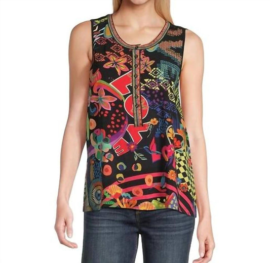 Johnny Was - THE JANIE FAVORITE HENLEY SWING TANK