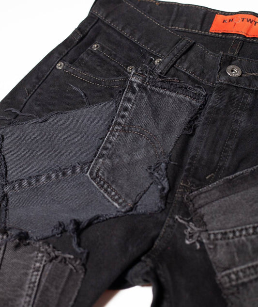 Knotwtr - Women's Patch Denim Shorts