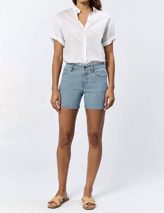 Dear John Denim - Julian Denim Shorts Indigo Stripe