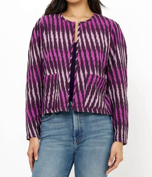 Oliphant - Magenta Quilted Jacket