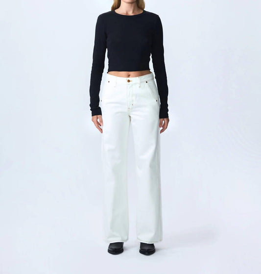 Slvrlake - Grace Double Seam Wide Leg Pants