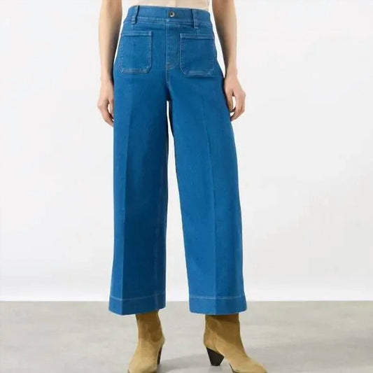 Spanx - Cropped Wide Leg Jeans