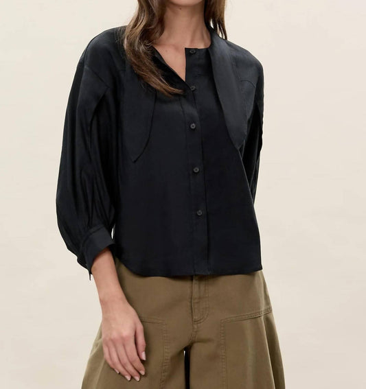 Rebecca Taylor - Stretch Linen Top