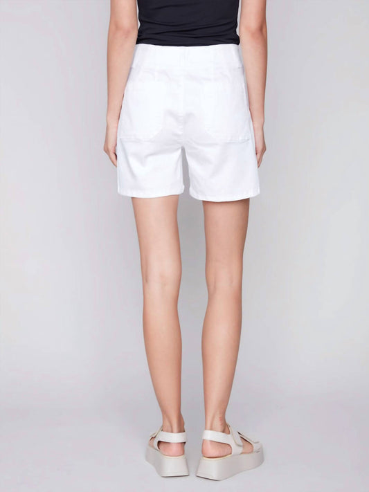 Charlie B - Patch Pockets Shorts