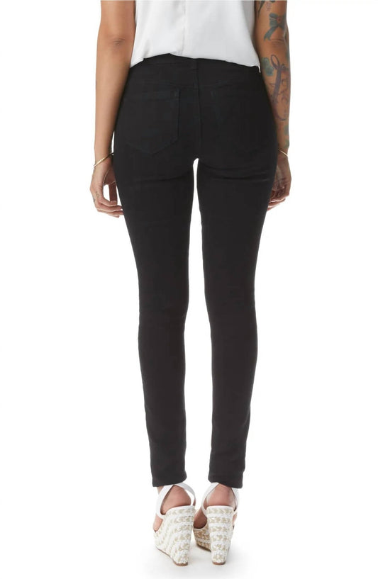 1822 Denim - Women's Noir Skinny Long Butter Jeans - black - clothing - leggings