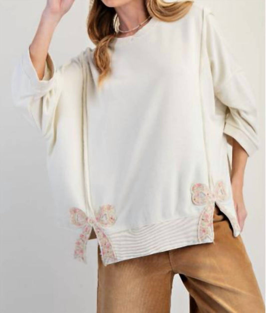 Easel - Bow Patch Shirt