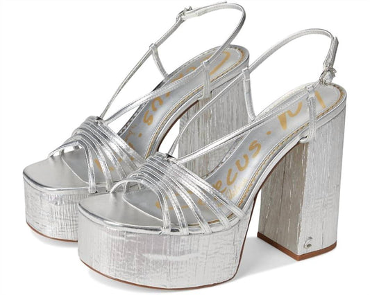Circus By Sam Edelman - Women's Siena Metallic Platform Dress Sandals