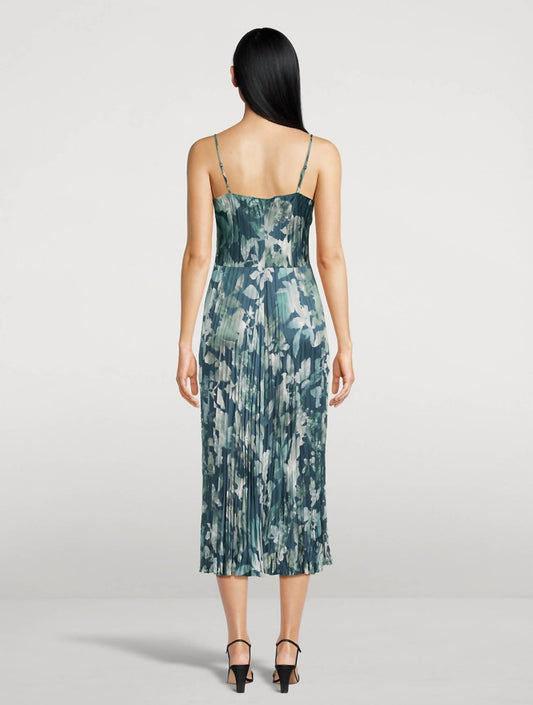 Vince - Shimmer Lake Satin Camisole Midi Dress