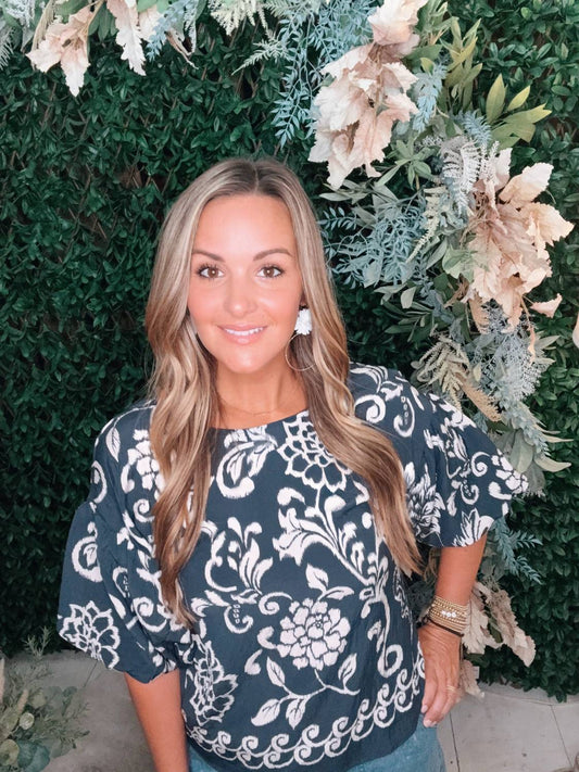 Tcec - Printed Short Sleeve Set