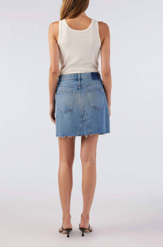 Amo - Alexis Skirt With Raw Cut Hem