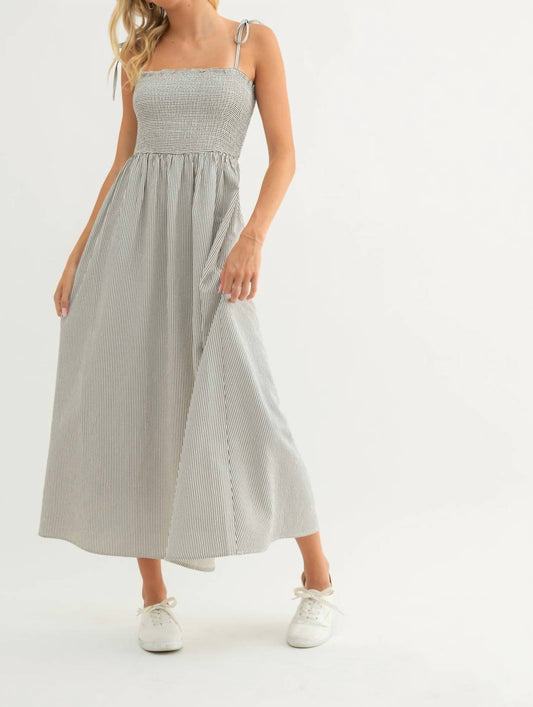 Wishlist - Striped Maxi Dress