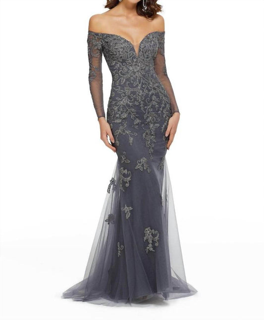 Mgny - Trumpet-Style Formal Dress