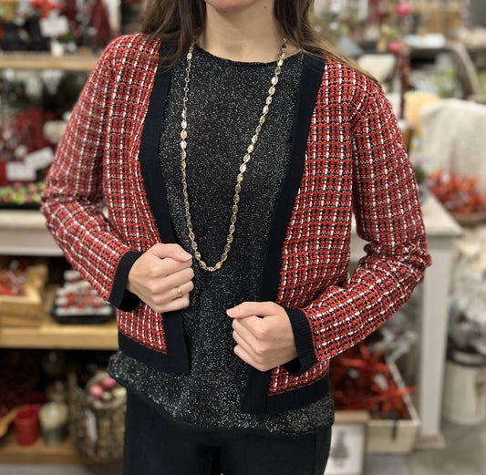 Staccato - Tweed Short Cardigan