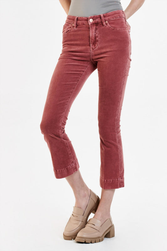 Dear John Denim - Jeanne Super High Rise Cropped Flare Cords