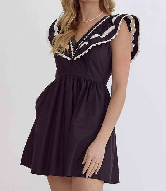 Entro - Kite Sleeve Dress