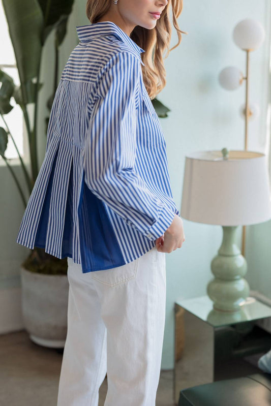 Joh - Jenn Shirt With Pleating Details