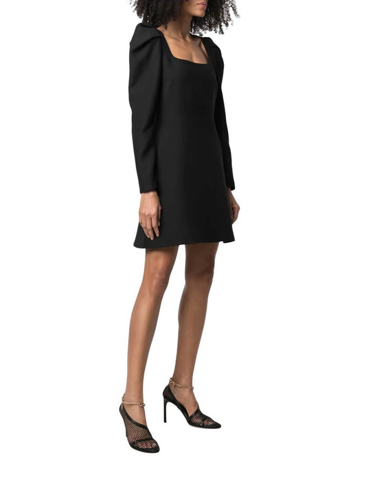 Valentino - Puff-sleeve Cocktail Dress