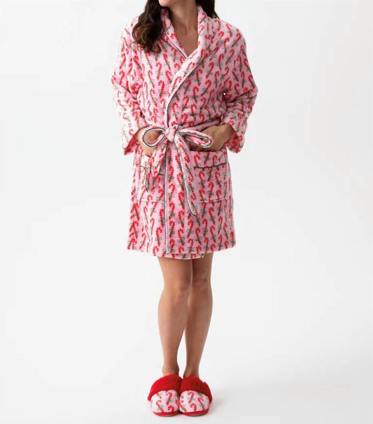 Shiraleah - Felicity Candy Cane Robe