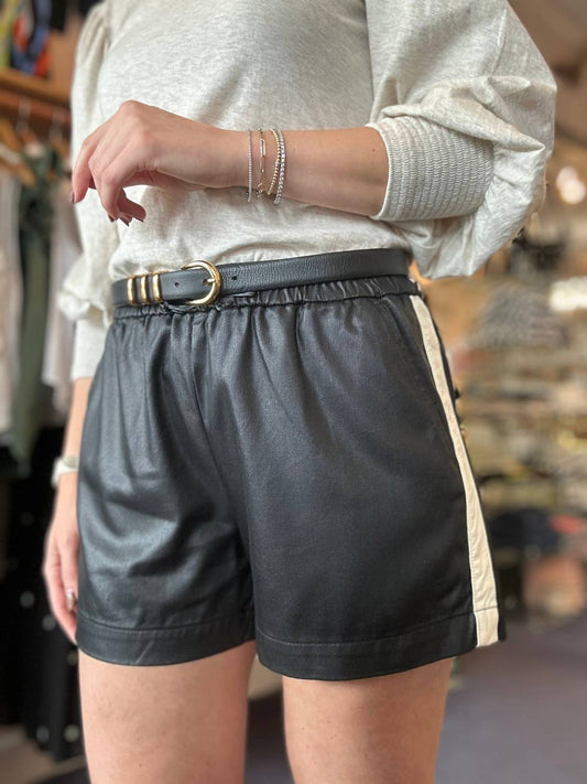 Sanctuary - Coated Twill Track Short