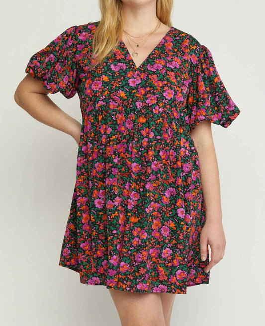 Entro - Floral Lined Dress