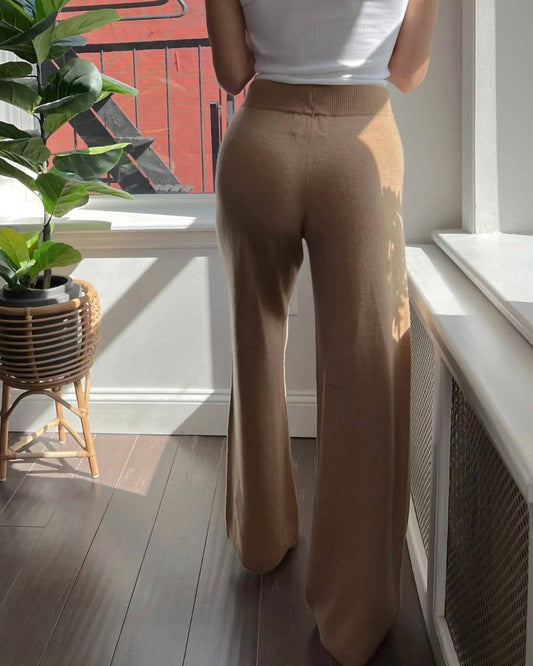 Crush - Cashmere Wide Leg Pant