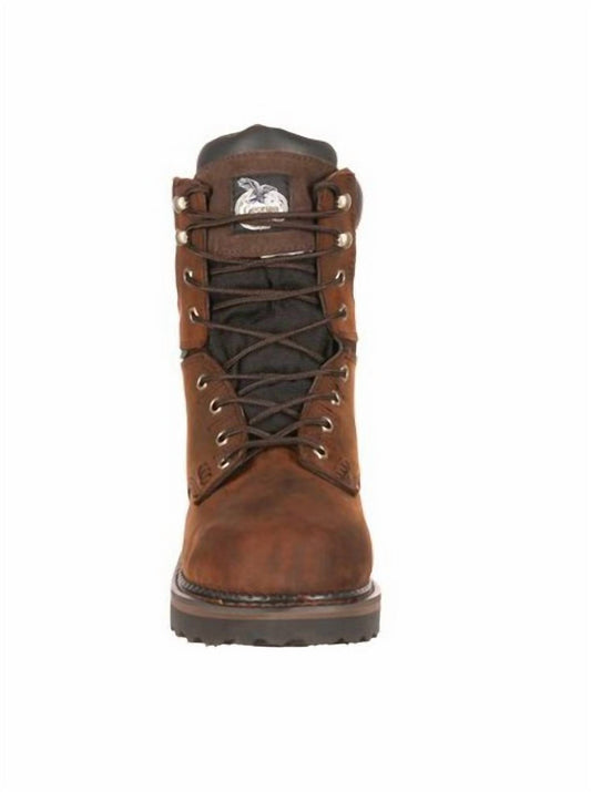 Georgia Boot - MEN'S BROOKVILLE STEEL TOE WATERPROOF WORK BOOT - WIDE WIDTH