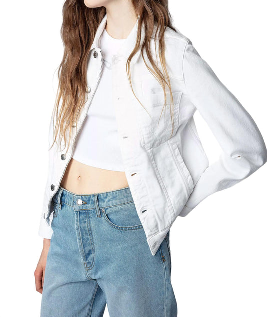 Zadig & Voltaire - KIOMY ECO LOVE DENIM JACKET