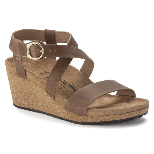 Birkenstock - Women's Sibyl Ring-buckle Wedge Sandals