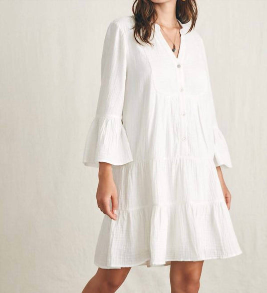 Faherty - Dune Cotton Gauze Kasey Dress