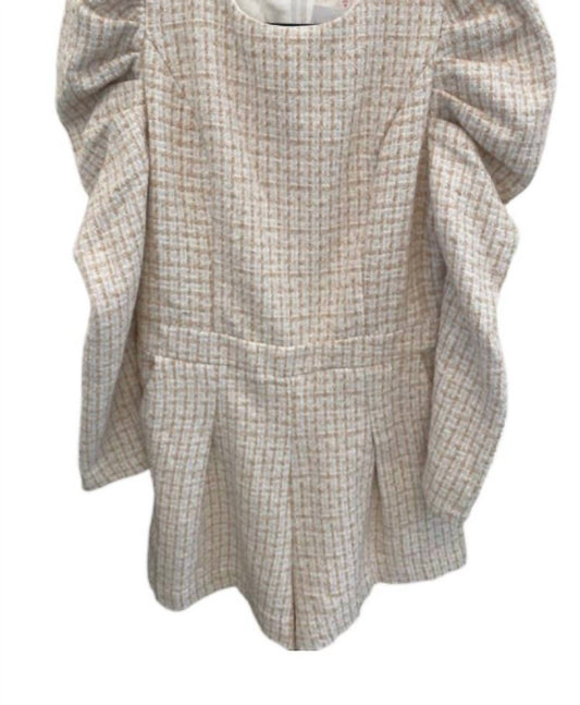 Tcec - Women's Tweed Romper
